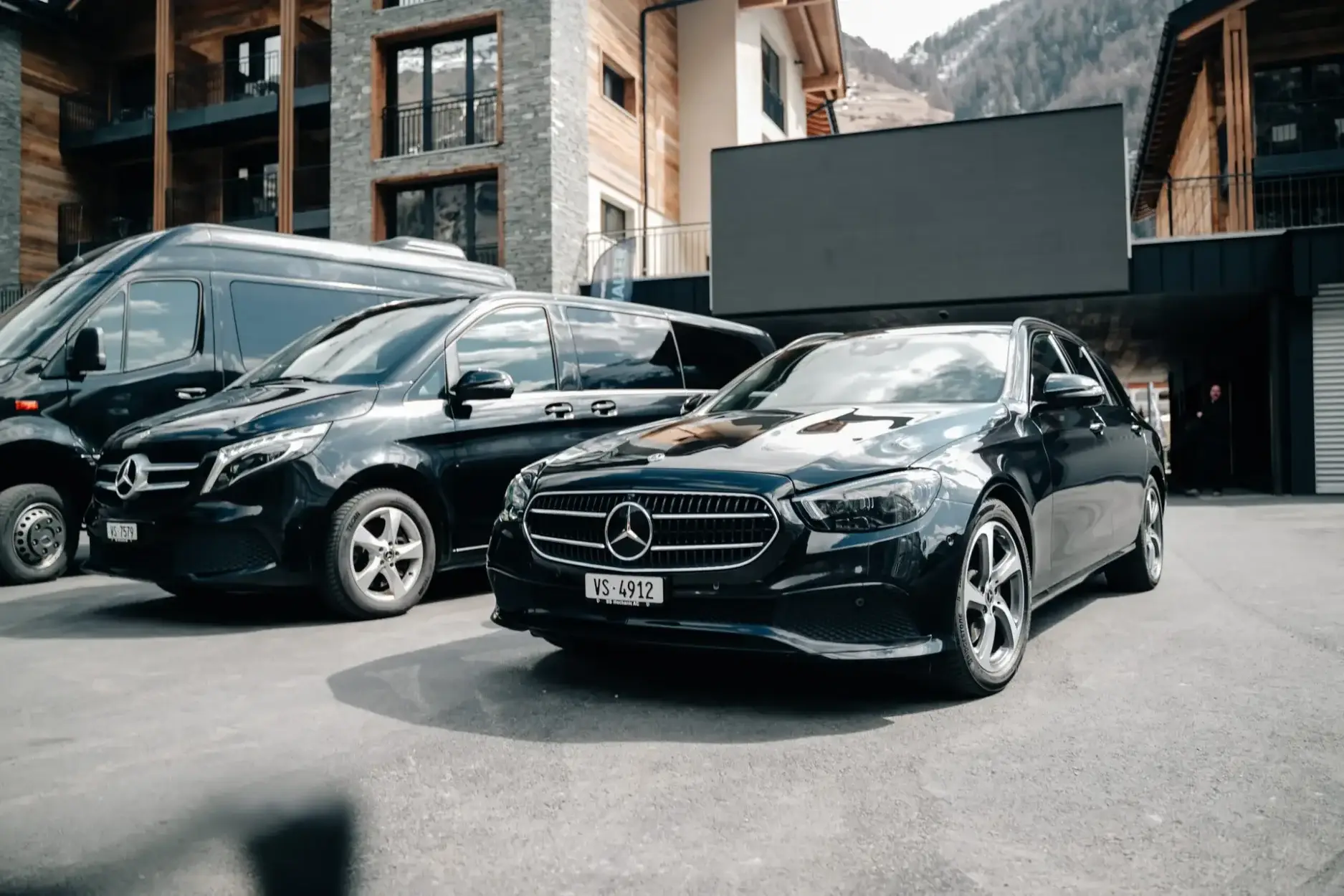 Ante Portas luxury fleet for premium taxi to zermatt service
